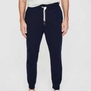 AG Adriano Goldschmied Black Jogger Sweatpants